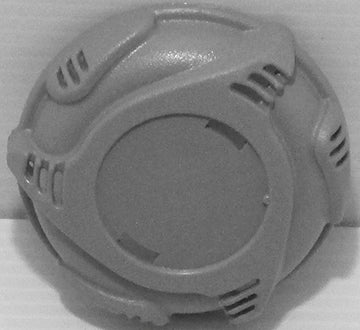 14866 - KNOB, AIR CONTROL, 1 IN, GRAY, TRIX