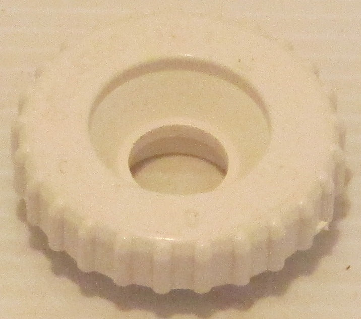 15064 - VALVE, 100% SHUT OFF, THREAD ON COVER, WHITE